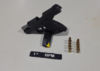 Jovem tenta se livrar de arma em balneário e acaba preso pela PM em Porto Velho