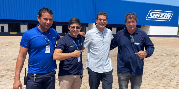 Vereador Adalto de Bandeirantes prestigia inauguração do Centro de Distribuição Gazin em Porto Velho