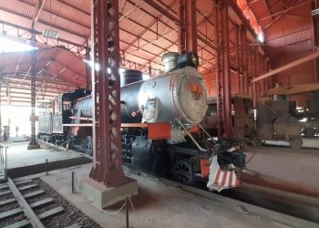 Maria Fumaça da Madeira-Mamoré passa por restauração para voltar ao Complexo Ferroviário