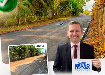 Comunidade Jerusalém da Amazônia recebe obra após pedido de vereador Pastor Bruno