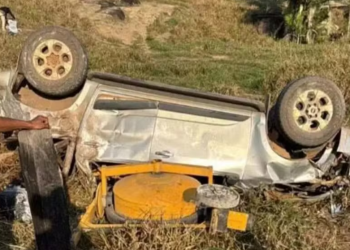 Engenheiro morre em capotamento na BR-421 em Monte Negro
