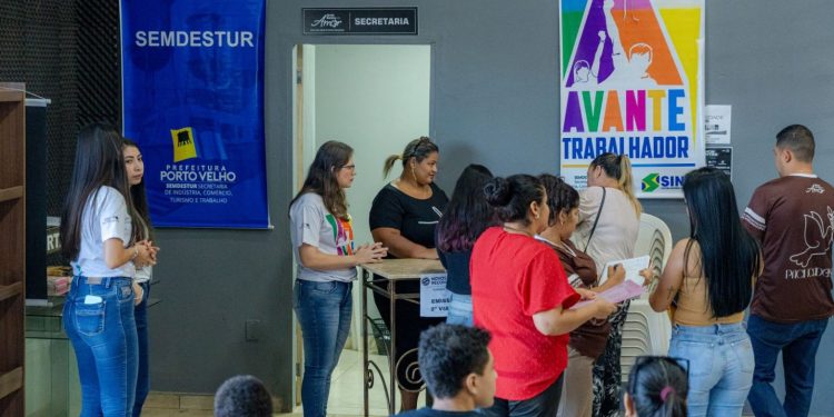 Sine Municipal anuncia 36 vagas de emprego em Porto Velho