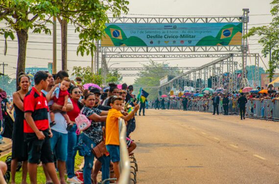 Desfile de 7 de setembro altera trânsito em Porto Velho