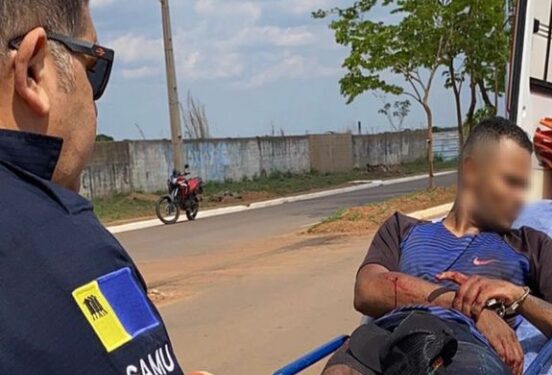 Assaltante é baleado após roubo próximo ao Cemetron