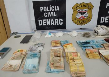 Denarc prende suspeito e apreende drogas em lava jato de Porto Velho