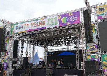 Porto Velho inicia festividades de 111 anos com shows e atrações gratuitas