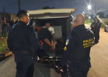 Homem e comparsa são presos por tráfico de drogas após esposa ser baleada em ataque no bairro Lagoa