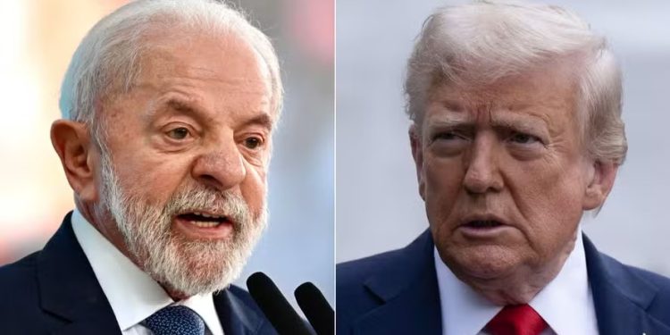 Lula e Trump conversam por telefone e tratam da retomada das relações entre Brasil e Estados Unidos