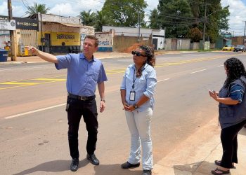 Pastor Bruno Luciano acompanha melhorias no trânsito da Estrada da Penal