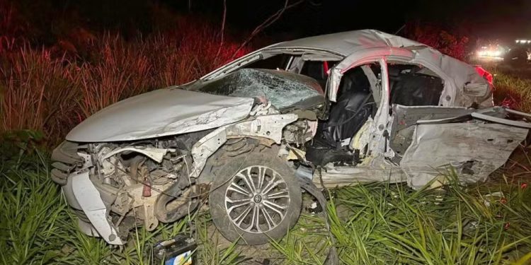 Três pessoas morrem em grave acidente na BR-364 em Jaru; prefeito decreta luto oficial