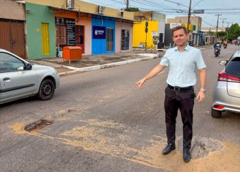 Vereador Pastor Bruno solicita faixa de pedestres na Avenida Pinheiro Machado