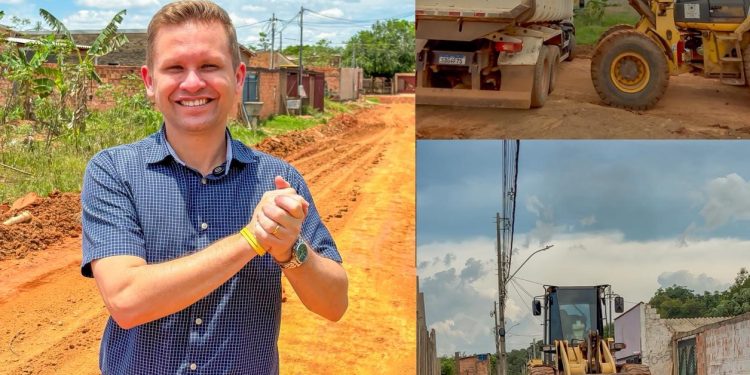 Ruas do bairro Aeroclube recebem melhorias após pedido do vereador Pastor Bruno Luciano