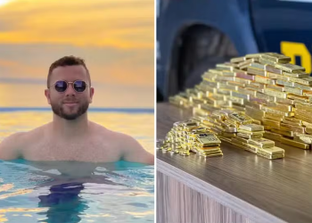 Justiça aceita denúncia contra homem preso com 103 kg de ouro que pode pegar até 18 anos de prisão