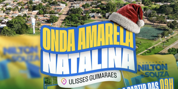 Onda Amarela Natalina leva serviços e lazer ao Ulisses Guimarães