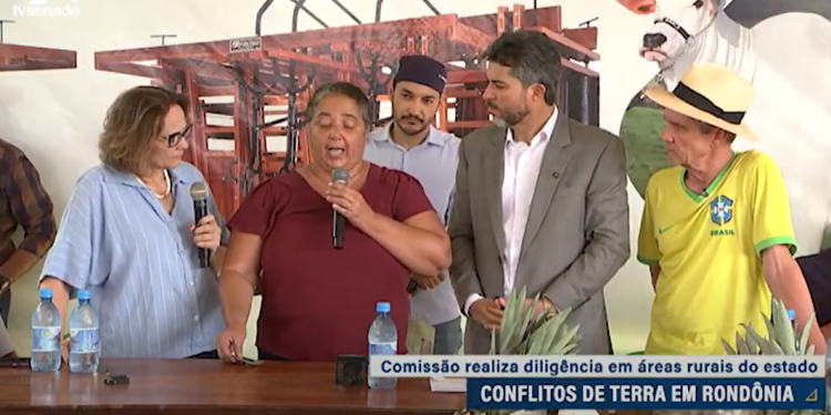 Senadores fazem diligência em Rondônia para investigar alegações de violação de direitos humanos em desocupação de terras indígenas