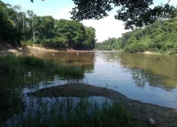 Criança de seis anos desaparece enquanto nadava com a família no rio Ubirajara