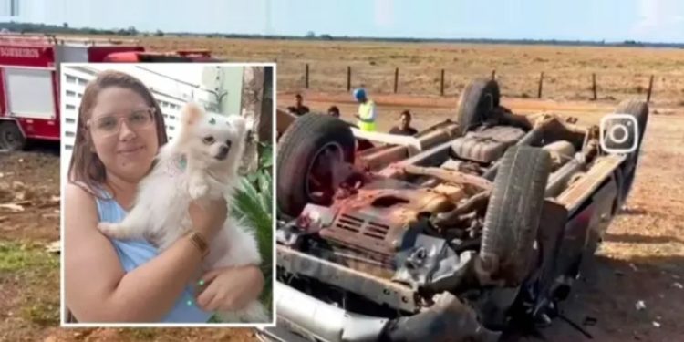 Família faz apelo por devolução de cadelinha levada após acidente que deixou mãe e filhas feridas na BR-364