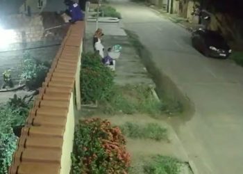 Câmeras flagram criminosos durante arrastão em residência de Porto Velho