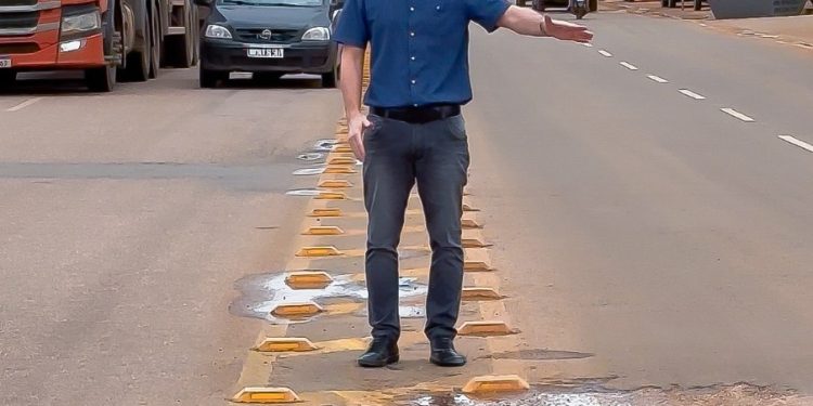 Semtran Atende Sugestão Do Vereador Pastor Bruno Luciano E Realiza Novo Estudo De Trânsito Na Ro-005