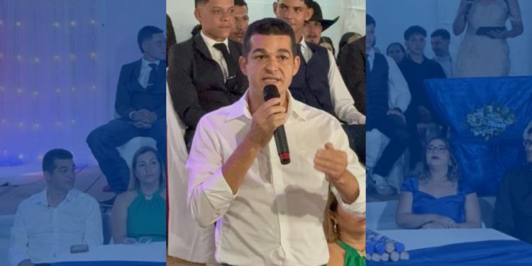 Vereador Adalto prestigia formatura de alunos do 3º ano da Escola César Cassol em União Bandeirantes