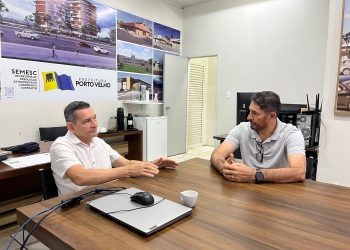 Vereador acompanha andamento de emenda de R$ 1,2 milhão para refeitório de escola em Extrema