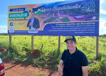 Adalto reforça apoio à emancipação de União Bandeirantes e destaca importância histórica do distrito