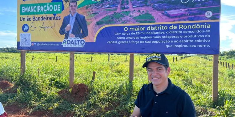 Adalto reforça apoio à emancipação de União Bandeirantes e destaca importância histórica do distrito