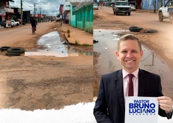 Vereador Pastor Bruno Luciano solicita melhorias na Avenida União após reivindicação de moradores