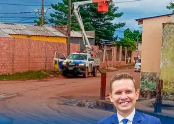 Cruzamento no Marcos Freire recebe manutenção na iluminação após solicitação de Pastor Bruno