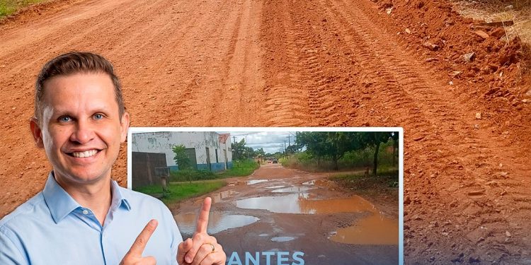 Rua Palmeira recebe obras de melhoria após solicitação do gabinete do vereador Pastor Bruno Luciano