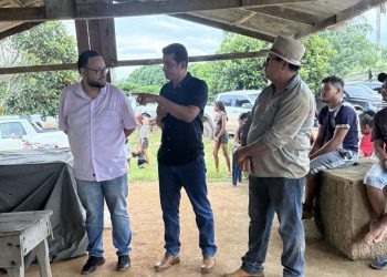 Vereador Adalto participa de reunião na Linha F e reforça compromisso com melhorias em União Bandeirantes