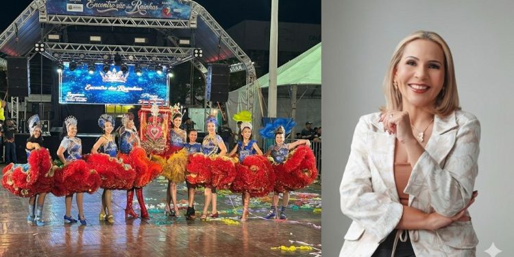 Tânia Sena celebra brilho cultural do 10º São João das Rainhas e parabeniza a JUABP pelo sucesso da festa