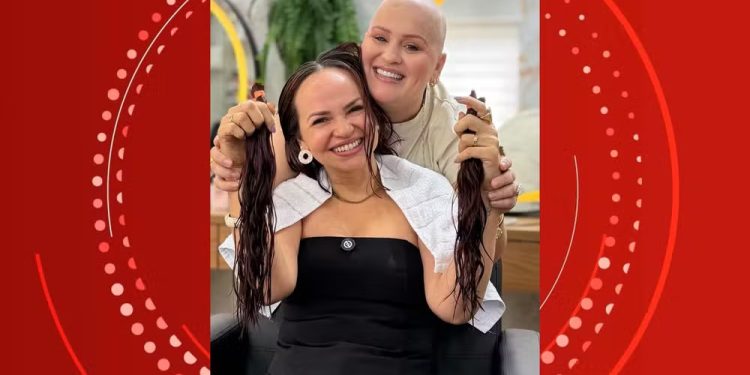 Amizade e coragem: influencer corta cabelo e doa após gesto de amiga com câncer em Porto Velho