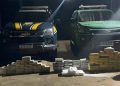 BPFRON e PRF apreendem quase 192 kg de drogas após perseguição e cerco na BR-364