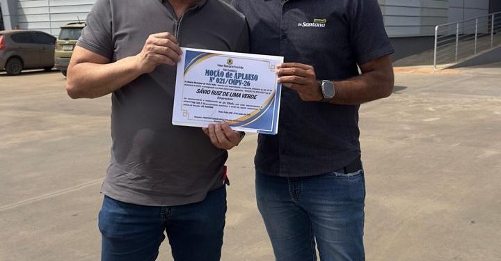 Câmara homenageia empresário Sávio Ruiz com Moção de Aplauso por apoio à causa animal e trajetória de empreendedorismo