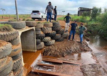 Vereador Márcio Pacele fiscaliza obra de galeria em Vista Alegre e acompanha investimento de R$ 195 mil na Ponta do Abunã