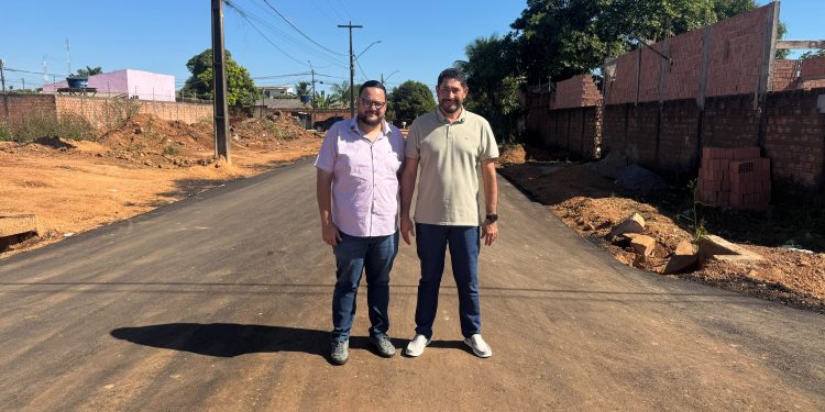 Márcio Pacele acompanha obras no Parque Amazônia e reforça compromisso com melhorias na infraestrutura