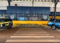 PRF e Receita Federal interceptam carga com mais de 460 quilos de drogas escondidas em equipamentos industriais em Rondônia