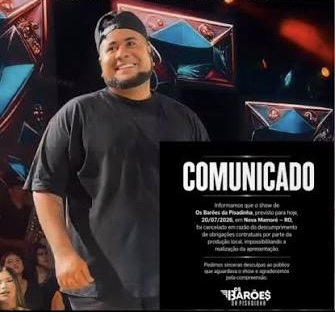Os Barões da Pisadinha cancelam show em Nova Mamoré e alegam descumprimento contratual